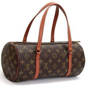 Louis Vuitton Papillon Monogram Leather Canvas Handbag